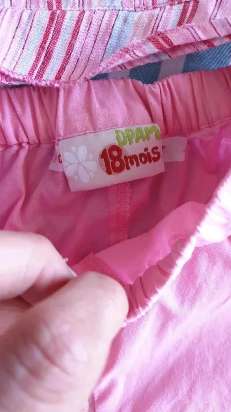 Conjunto de short e camiseta dpam 18 meses – photo 4